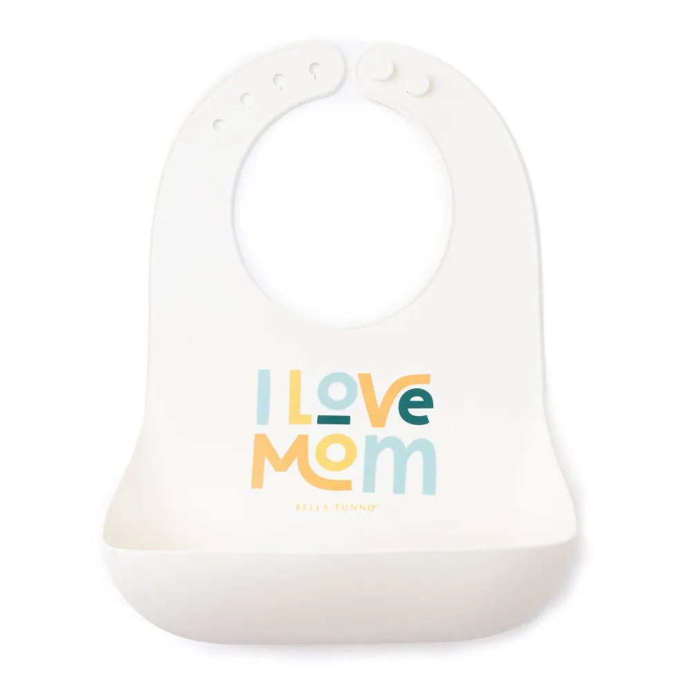 I Love Mom Wonder Bib I Love Mom Wonder Bib