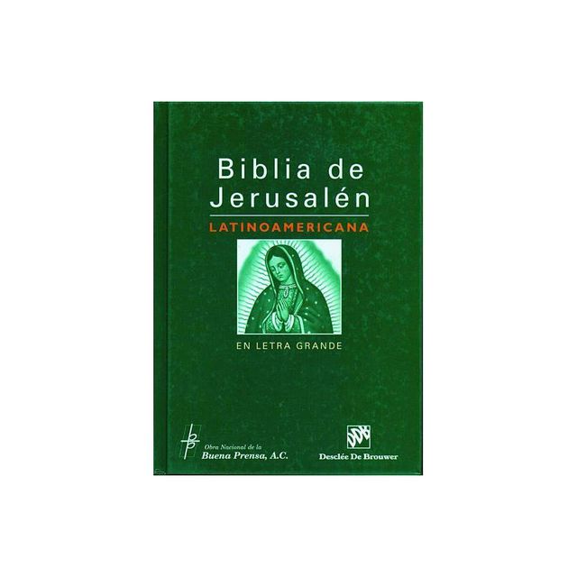 Biblia de Jerusalen Latinoamericana en Letra Grande-OS - Large Print by Various (Hardcover)