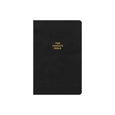 CSB Coachs Bible, Black Leathertouch - (Fca) by Fellowship of Christian Athletes (Leather Bound)