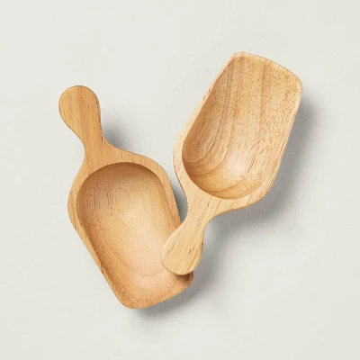 Small Wooden Scoop (Set of 2) - Hearth & Hand with Magnolia