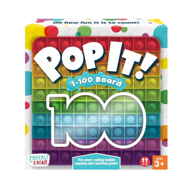 Chuckle & Roar Pop It! Cool Colors Bubble Popping and Sensory Game