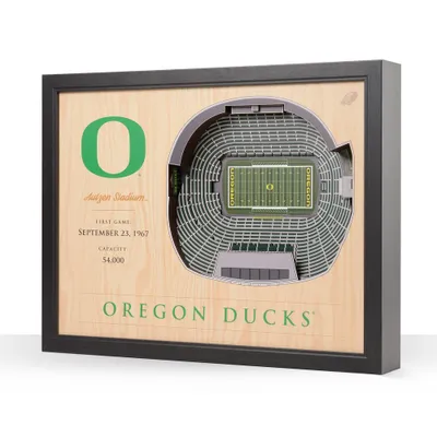 NCAA Oregon Ducks 25-Layer StadiumViews 3D Wall Art