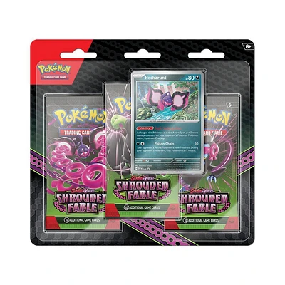 Pokemon Trading Card Game: Scarlet & VioletShrouded Fable 3pk Blister