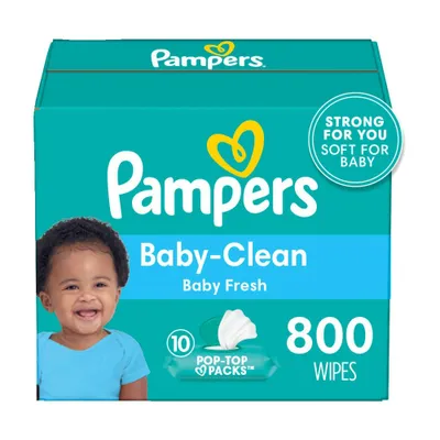 Pampers Baby Clean Fresh Scented Baby Wipes