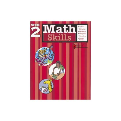 Math Skills: Grade 2 (Flash Kids Harcourt Family Learning) - (Paperback)