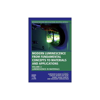 Modern Luminescence from Fundamental Concepts to Materials and Applications, Volume 2 - (Woodhead Publishing Electronic and Optical Materials)