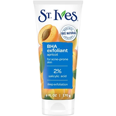 St. Ives BHA Apricot Face Exfoliant for Acne Prone Skin, 6oz