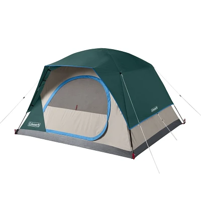 Coleman 6x8 Sky Dome 4 Person Family Tent - Evergreen