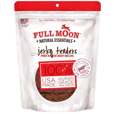 Full Moon Essentials Jerky Beef Tenders Dog Treats - 14oz