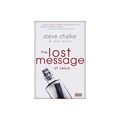 The Lost Message of Jesus - by Steve Chalke & Alan Mann (Paperback)