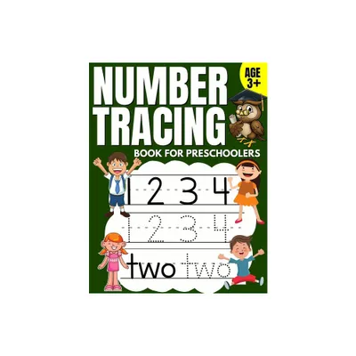 Number Tracing Book for Preschoolers - by Brighter Child Company (Paperback)