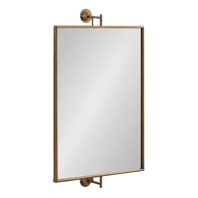 24x40 Darbridge Rectangle Pivot Mirror  - Kate & Laurel All Things Decor