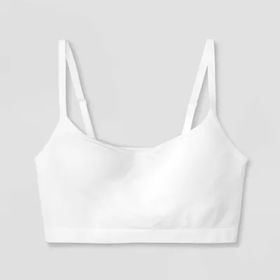 Girls Molded Longline Bra