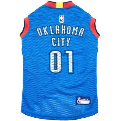 NBA Oklahoma City Thunder Pets Basketball Mesh Jersey