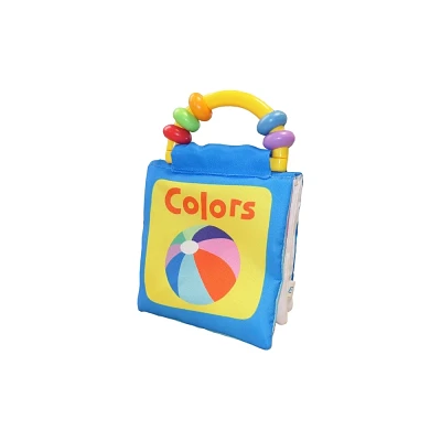 Happy Baby: Colors (Rattle and Cloth) - by Roger Priddy (Bath Book)