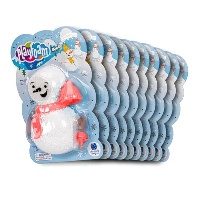 Educational Insights 10pk Playfoam Build-A-Snowman