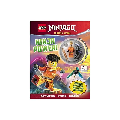 Lego Ninjago: Ninja Power! - (Activity Book with Minifigure) by Ameet Publishing (Paperback)