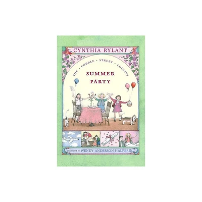 Summer Party - (Cobble Street Cousins) by Cynthia Rylant (Paperback)