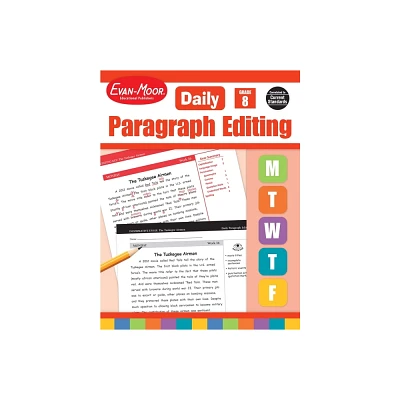 Daily Paragraph Editing, Grade 8 Teacher Edition - Annotated by Evan-Moor Educational Publishers (Paperback)