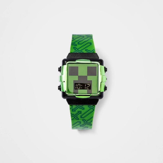 Kids Minecraft Watch - Green