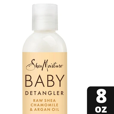 SheaMoisture Baby Raw Shea + Chamomile + Argan Oil Moisturizes & Detangles for Curls & Coils Detangler - 8 fl oz