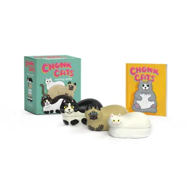 Chonk Cats Nesting Dolls - (Rp Minis) by Jessie Oleson Moore (Paperback)