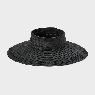 Packable Straw Essential Visor Hat