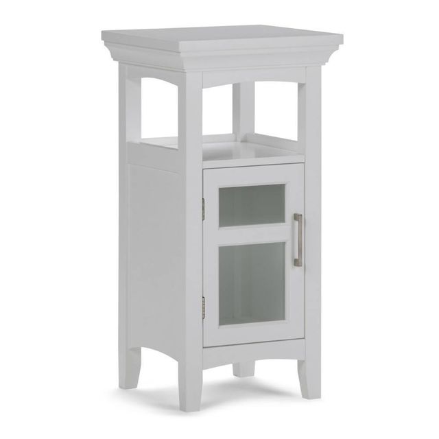 Hayes Floor Storage Bath Cabinet White - WyndenHall