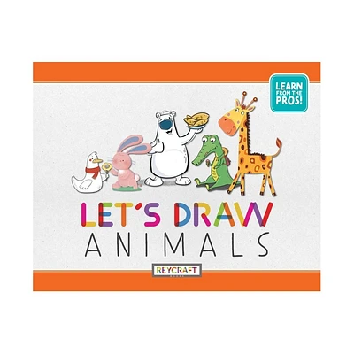 Lets Draw Animals - by Various (Hardcover)