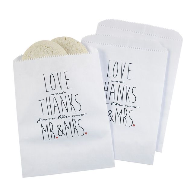 25ct Newlywed Treat Bags