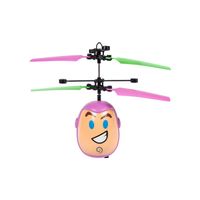 Pixar Toy Story Emoji Buzz Lightyear IR UFO Ball Helicopter
