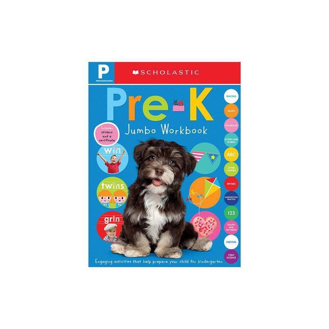 Jumbo Pre-K Workbook - by Scholastic Inc. & Scholastic Early Learners (Paperback)