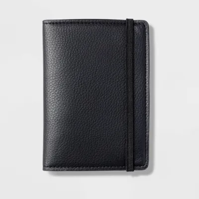 Passport Cover Black - Open Story