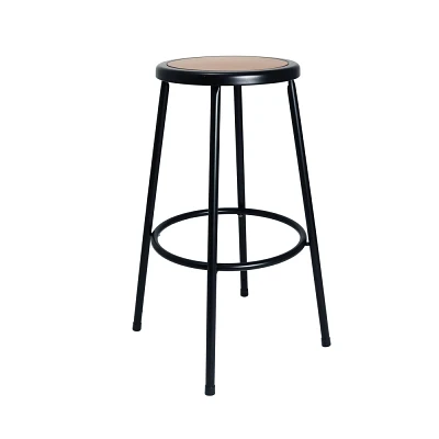 Hampden Furnishings 30 Felix Collection Steel Stool Black