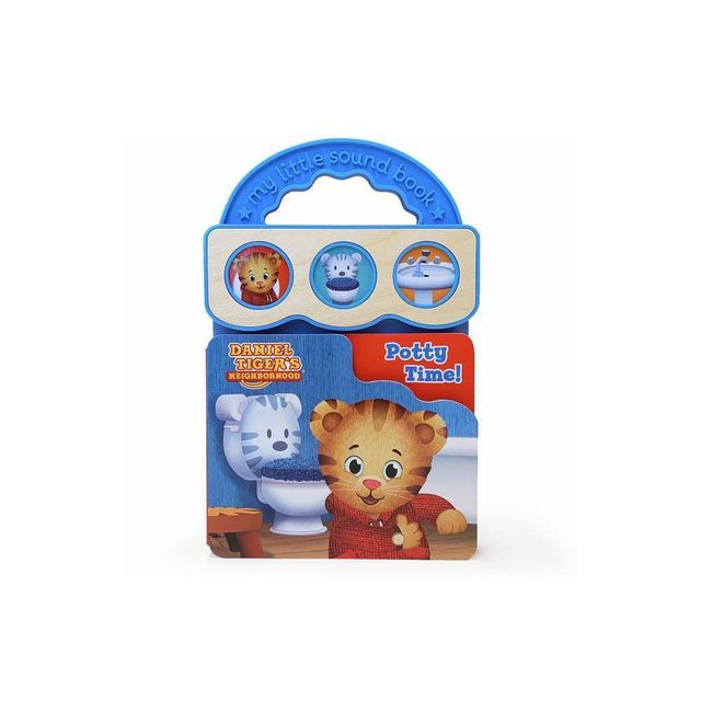 Potty Time! (Daniel Tigers Neighborhood Interactive Take-Along Childrens Sound Book) - by Scarlett Wing (Board Book)