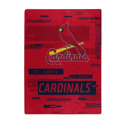 MLB St Louis Cardinals Digitized 60 x 80 Raschel Throw Blanket