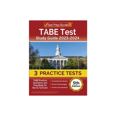 TABE Test Study Guide 2023-2024 - by Joshua Rueda (Paperback)