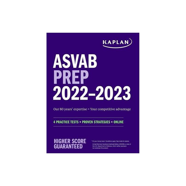 ASVAB Prep 2022-2023 - (Kaplan Test Prep) by Kaplan Test Prep (Paperback)