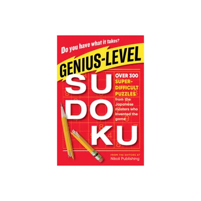 Genius-Level Sudoku - by Nikoli Publishing (Paperback)