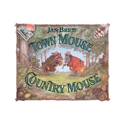 Town Mouse, Country Mouse - by Jan Brett (Paperback)