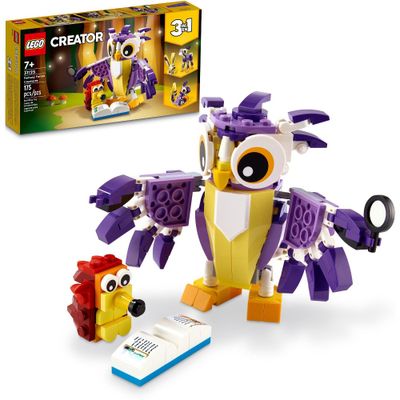 LEGO Creator 3in1 Fantasy Forest Creatures 31125 Building Kit