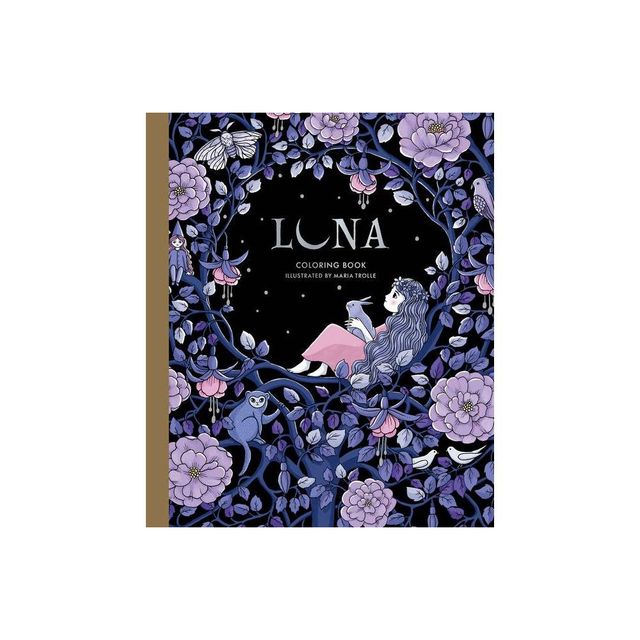 Luna Coloring Book - (Hardcover)