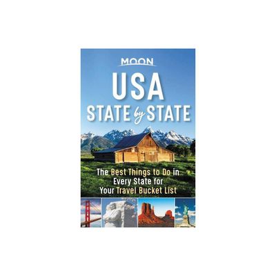 Moon USA State by State - (Travel Guide) by Moon Travel Guides (Paperback)