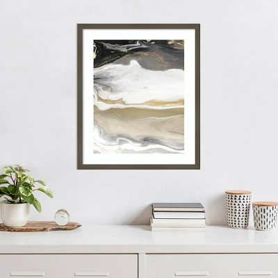 Amanti Art Tranquil Nuances I by PI Studio Wood Framed Wall Art Print