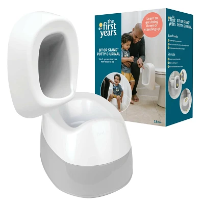 The First Years Sit or Stand Potty Chair and Urinal  2-in-1 Potty Training System