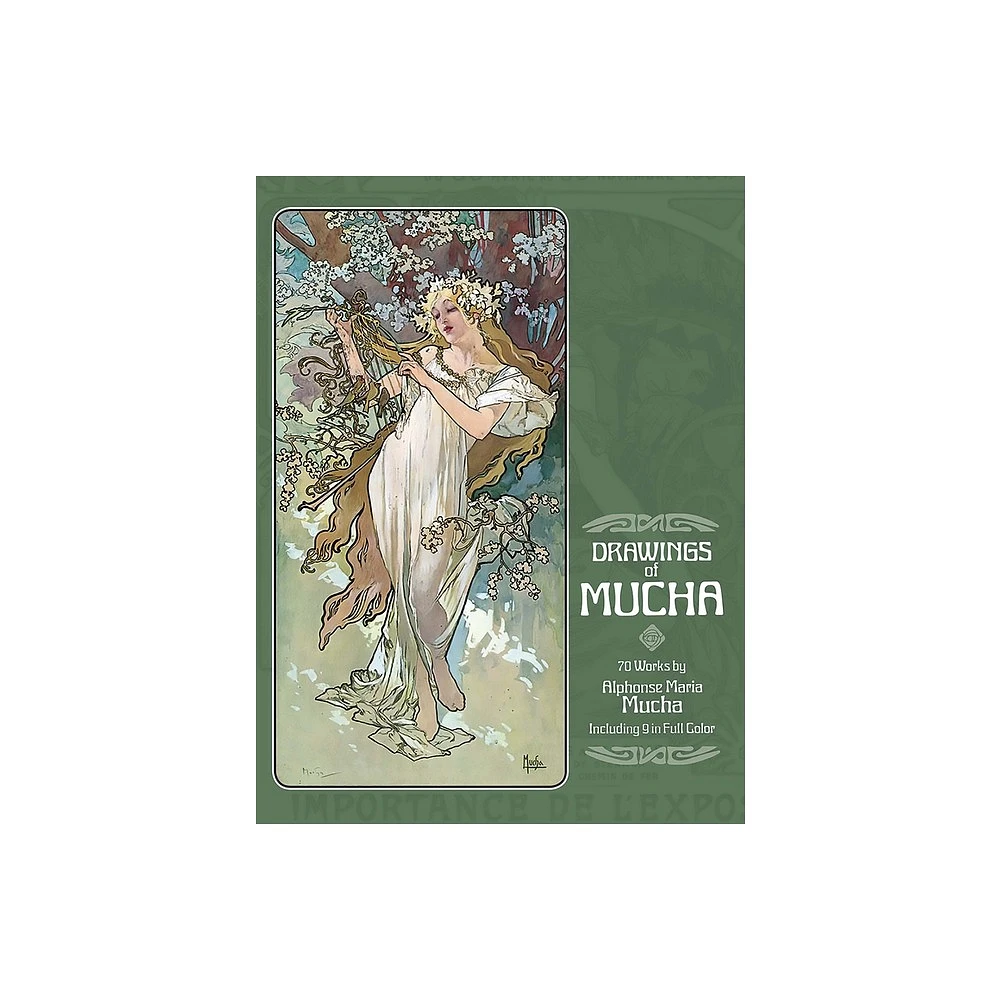 Drawings of Mucha - (Dover Fine Art, History of Art) by Alphonse Mucha (Paperback)