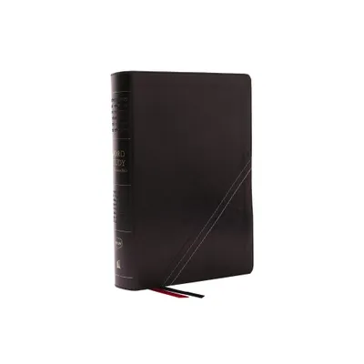 Nkjv, Word Study Reference Bible, Leathersoft, Black, Red Letter, Comfort Print - by Thomas Nelson (Leather Bound)