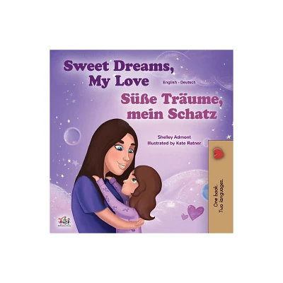 Sweet Dreams, My Love (English German Bilingual Book for Kids) - (English German Bilingual Collection) Large Print (Paperback)