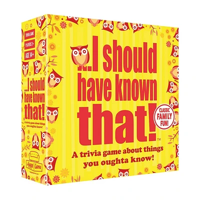 I Should Have Known That! Trivia Game