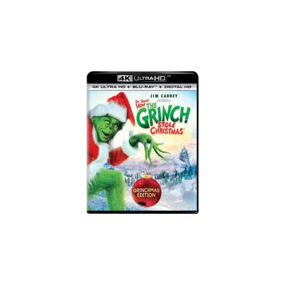 Dr. Seuss How the Grinch Stole Christmas (Grinchmas Edition) (4K/UHD)(2000)